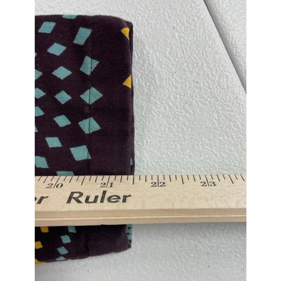 Bamboo Traders Jacket Womens Small Purple Button Artsy Boho Chic Ornate Pattern - Picture 7 of 8